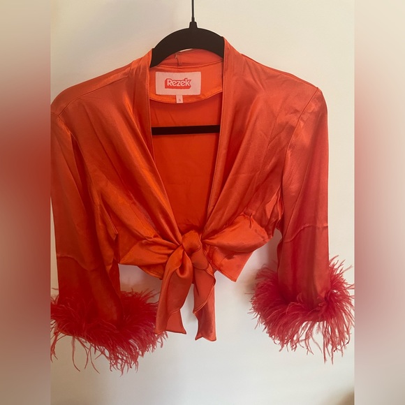 Rezek Studio scarlet foxy top. Never worn. Make an offer! - Picture 8 of 9